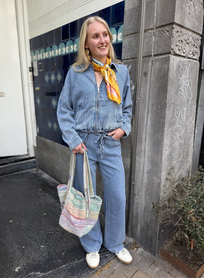 Second F. rio denim jacket blue