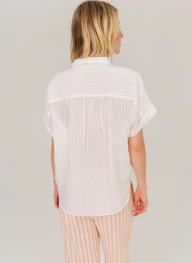 Sacrecoeur blouse louisa pacora blanc