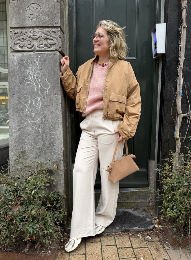 Second F. blanca trousers beige