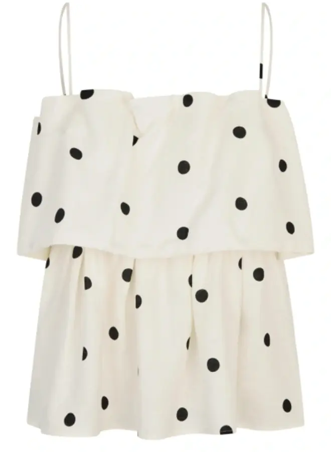 Second F. salliy top white