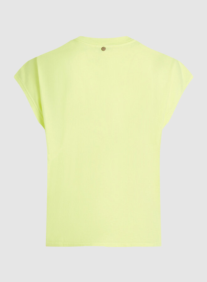 Circle jaimy tee lime light