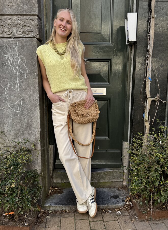 Circle brooke knit lime light