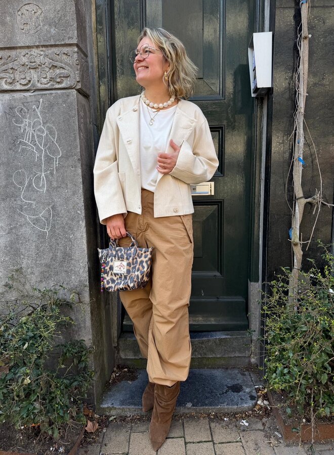 Penn&Ink S26C361 jacket ecru