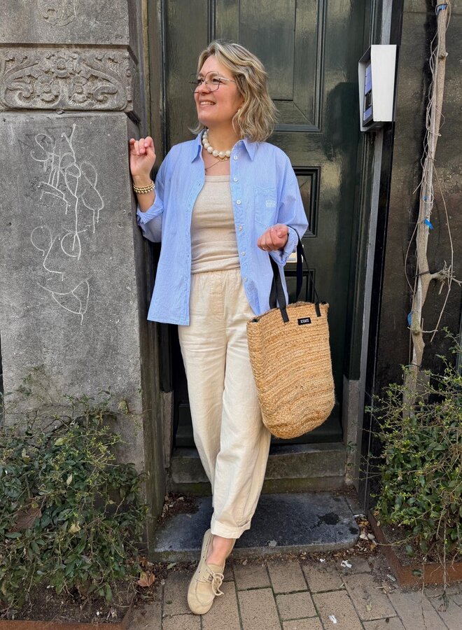 American V. elu06 blouse bleues