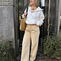 Knit-ted twiggy pants sand