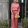 Dante6 jules satin smart pants coral blush