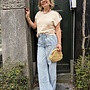 Dante6 seatlle beaded sweater butter cream