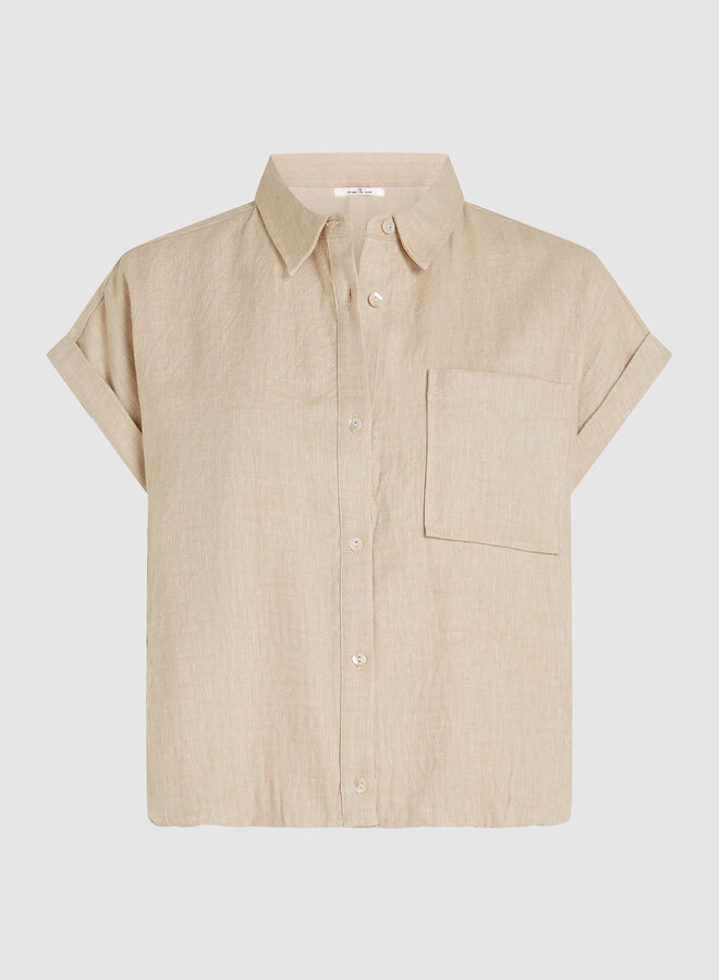 Circle kelly blouse safari tan