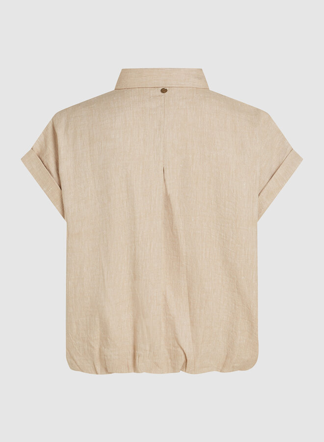 Circle kelly blouse safari tan