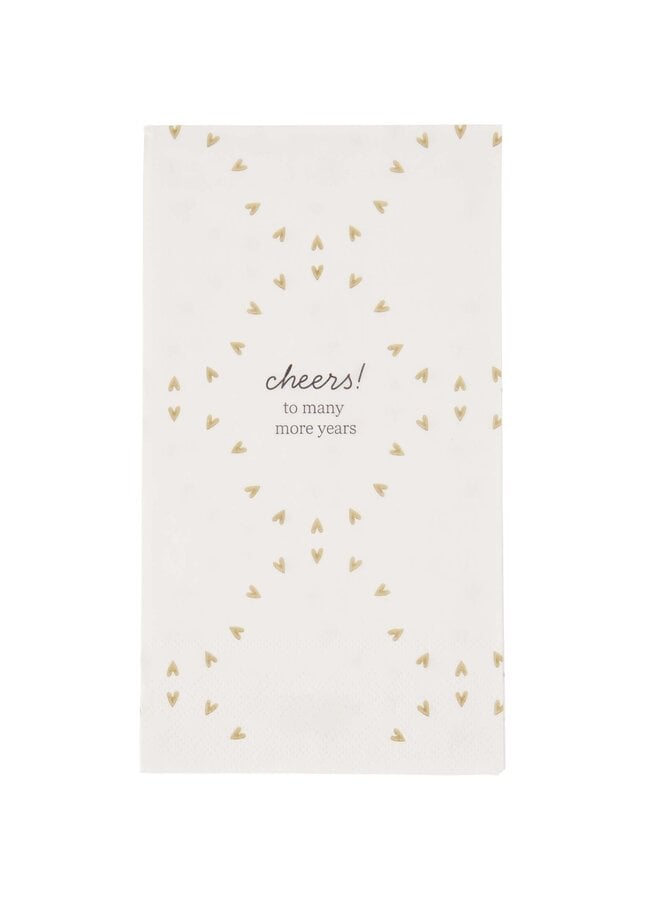 Zusss servetten rechthoek cheers