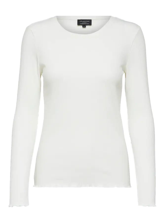 SF anna ls tee noos white