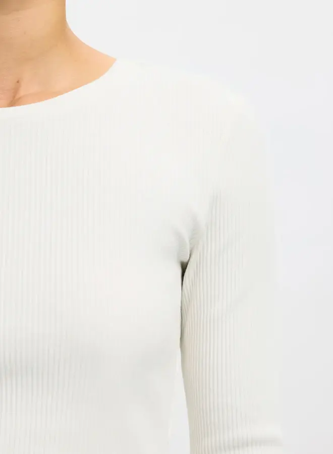 SF anna ls tee noos white