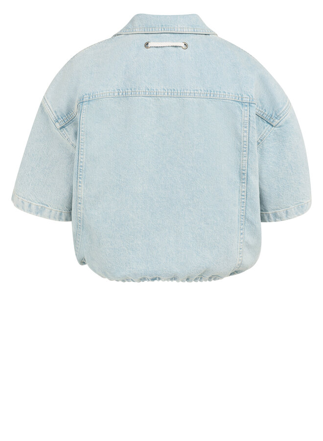 Yaya worker light denim jacket