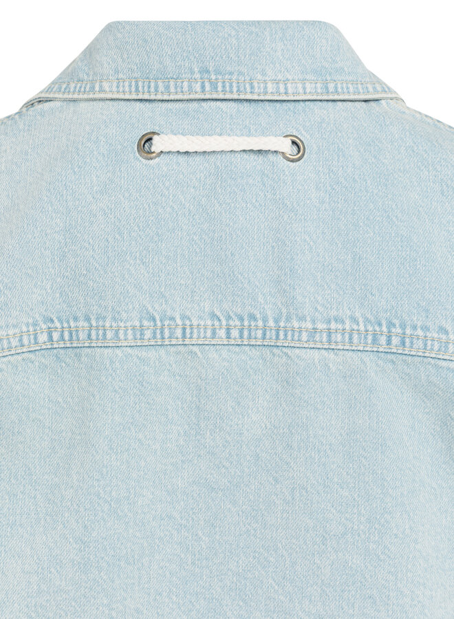 Yaya worker light denim jacket