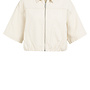 Yaya denim look jacket creme