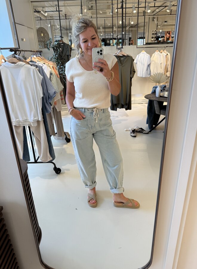 Yaya colored worker light dnm jeans