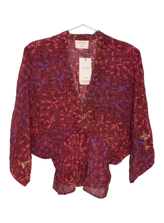 Sissel Edelbo juno top SILK S/M