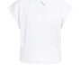Yaya jersey blouse with darts white