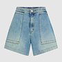 Circle river jeans short island breeze wash