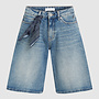 Circle dae denim short