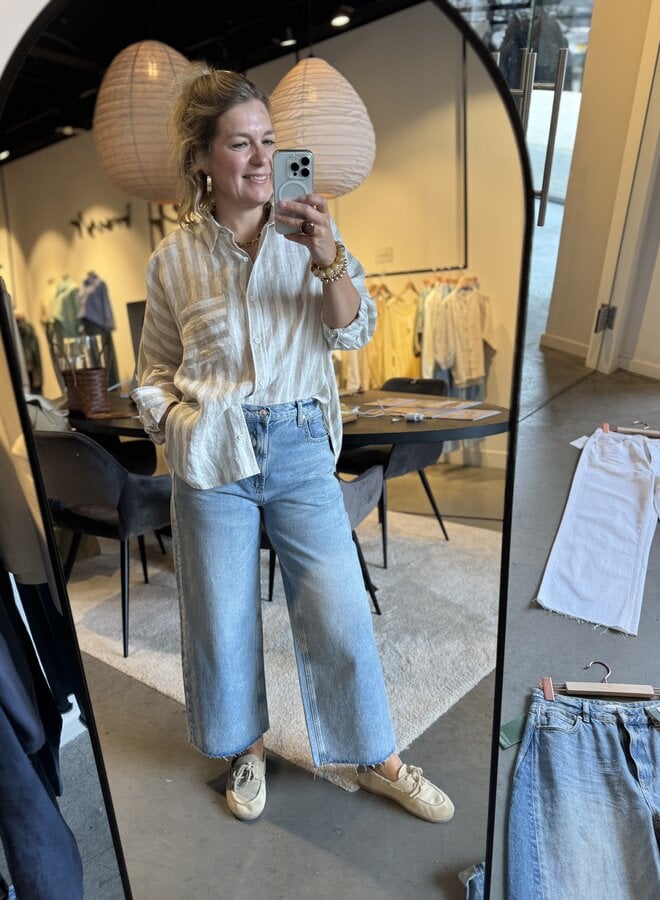 Circle abby blouse summer sand