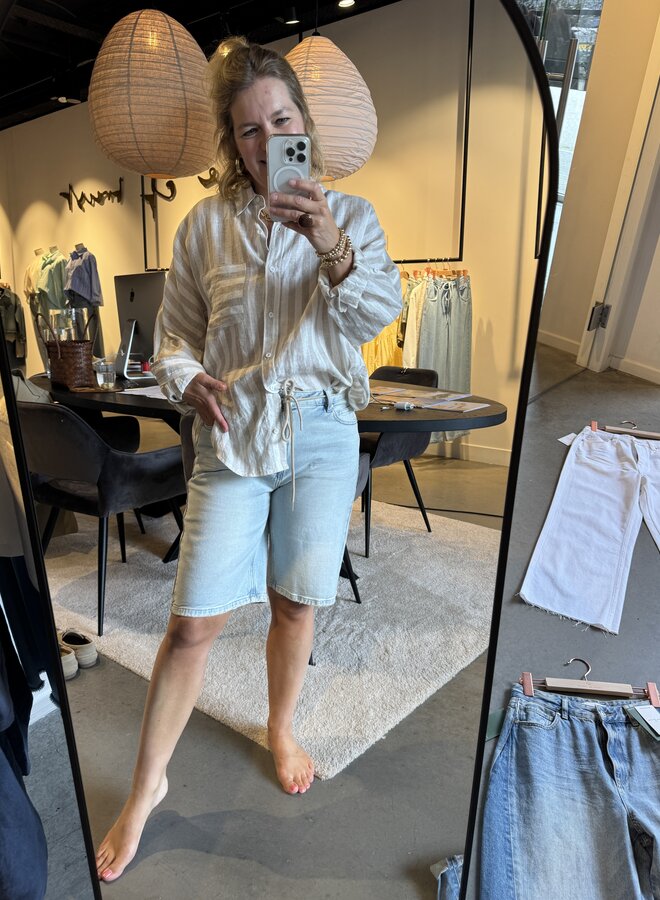 Circle abby blouse summer sand