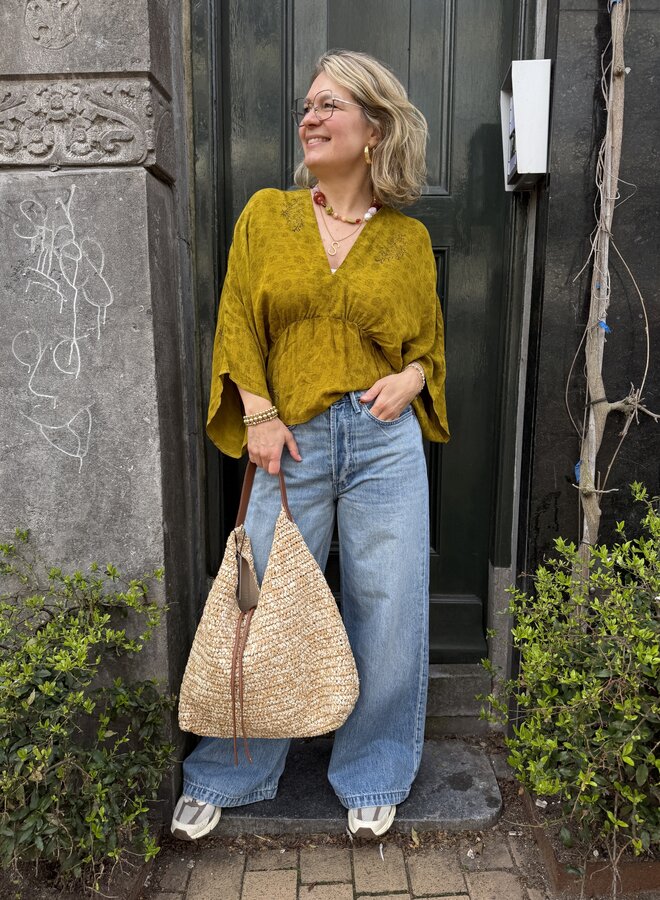 Sissel Edelbo juno top SILK M/L