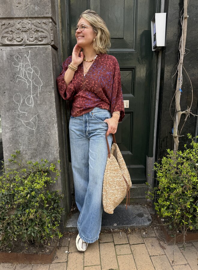 Sissel Edelbo juno top SILK S/M