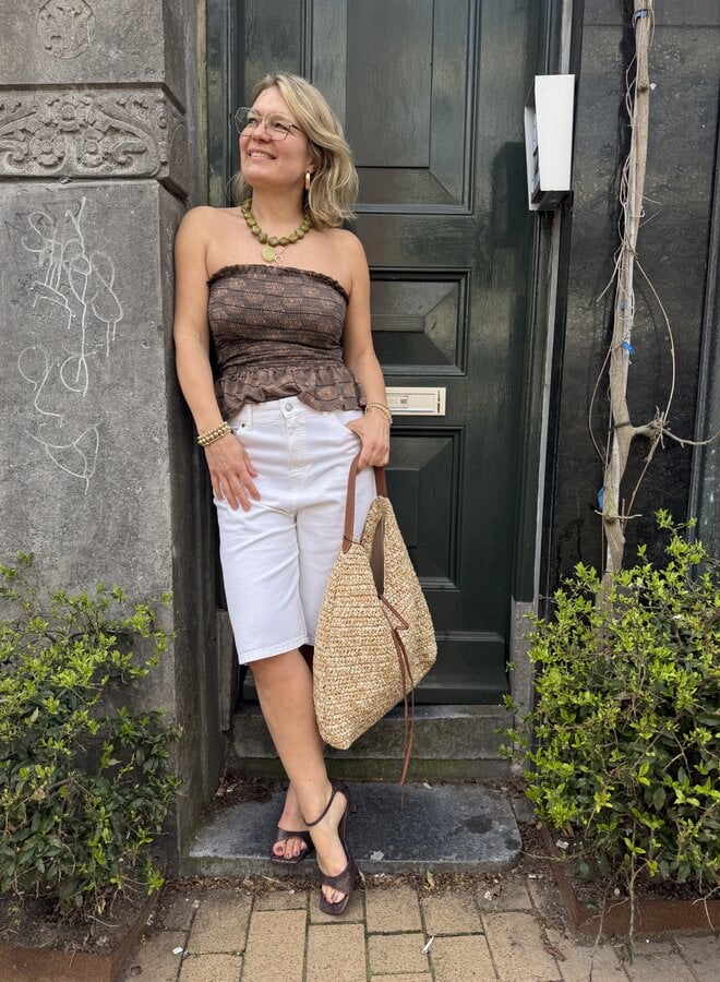 Lois camille short 3320-7920 white