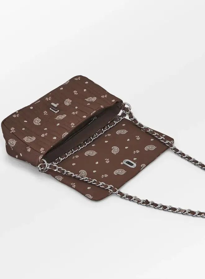 Becksöndergaard S26 bloom paisley hollis bag chocolate brown