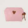 Zusss S26 toilettas met hart pink