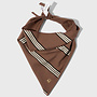 10days bandana scarf deep brown