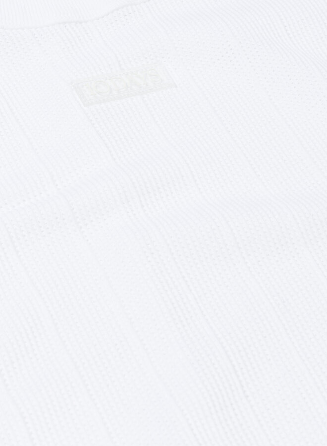 10DAYS balloon mesh top white