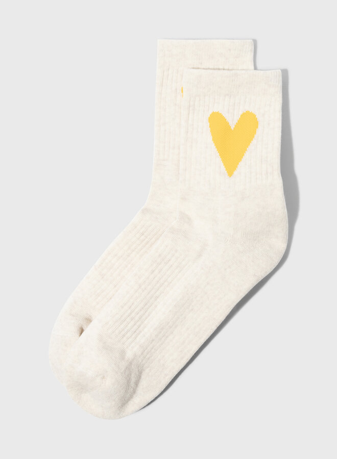 10DAYS socks heart white