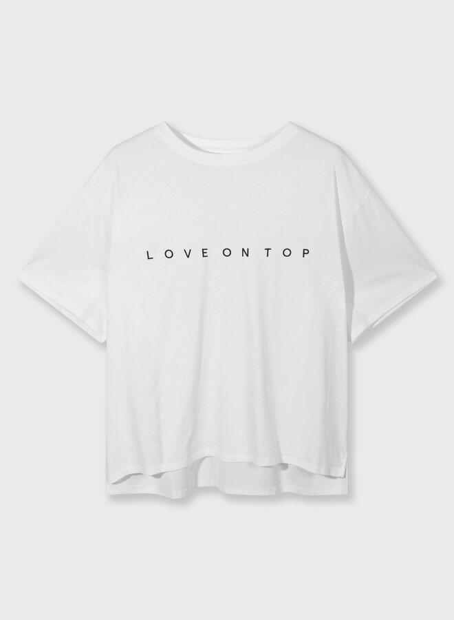 10days love tee white