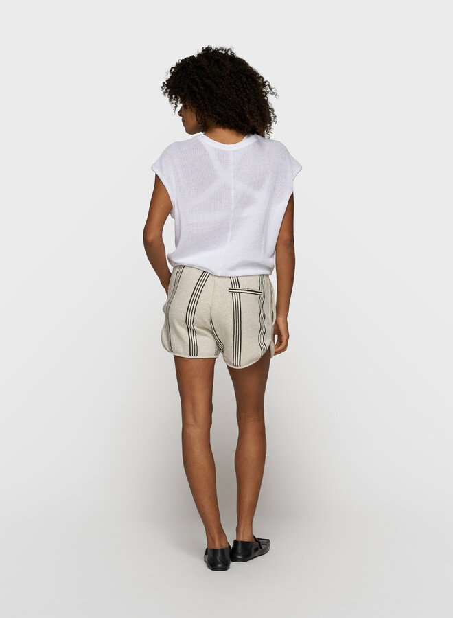 10DAYS balloon mesh top white