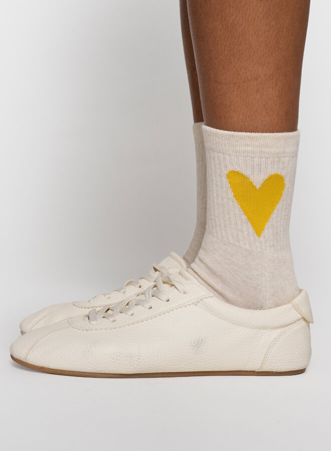 10DAYS socks heart white