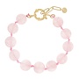 Ellen Beekmans gemstone armband licht roze