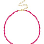 Ellen beekmans schelpen ketting fel roze