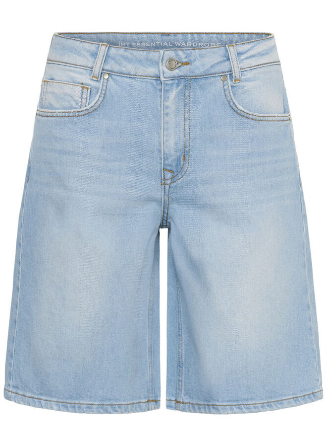 MEW zita 139 high wide shorts baby blue