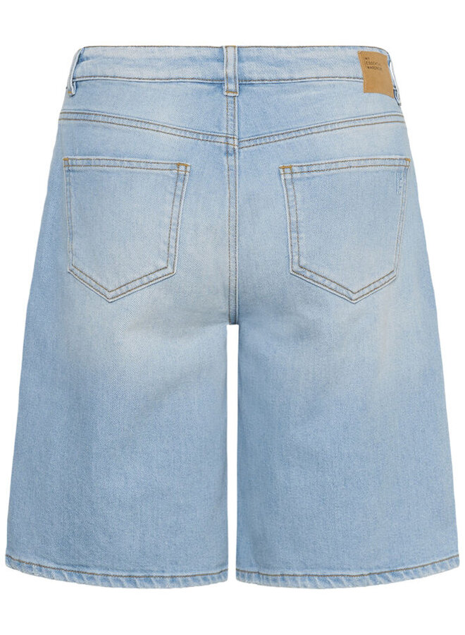 MEW zita 139 high wide shorts baby blue