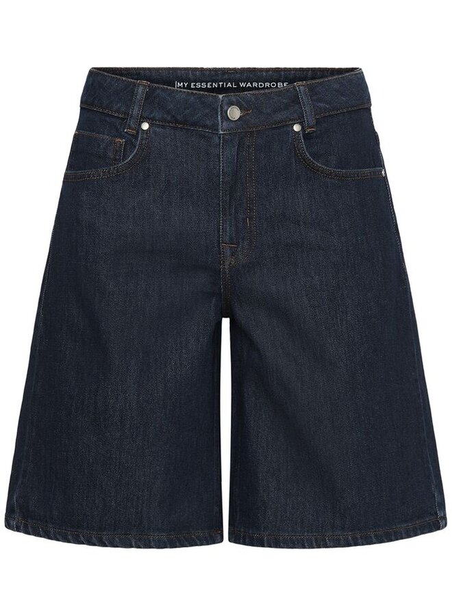 MEW zita 139 high wide shorts dark blue