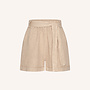 By Bar S26F june linen shorts biscuit