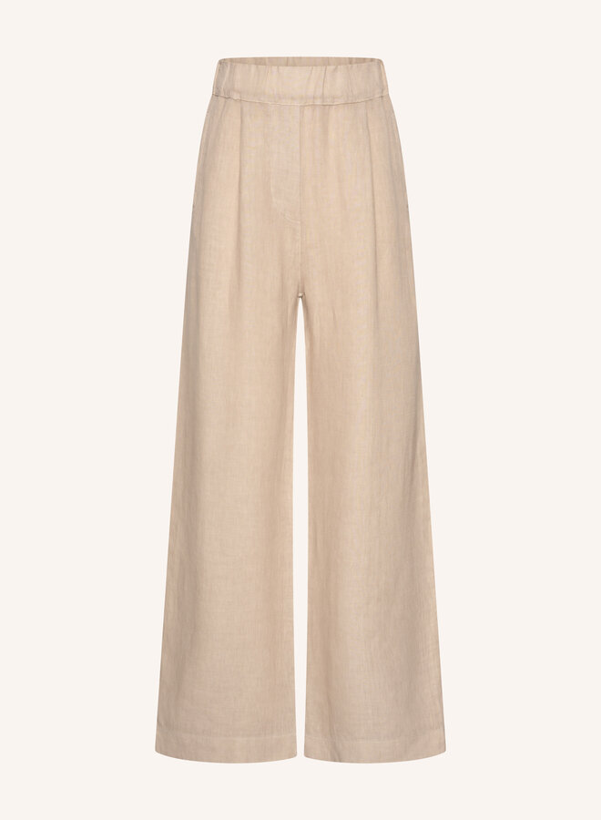By Bar S26F benji linen pants biscuit