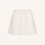 By Bar S26F isa flower shorts white