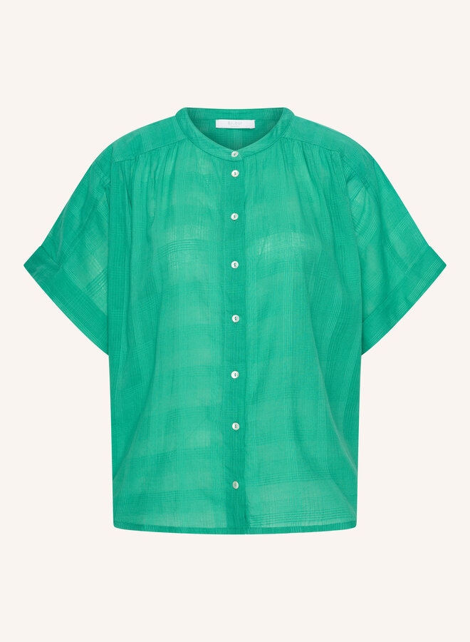 By Bar S26F alex dobby blouse green