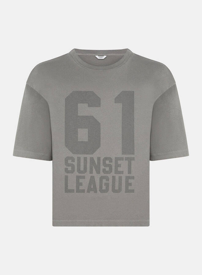 Penn&Ink S26F1889 t-shirt print stone