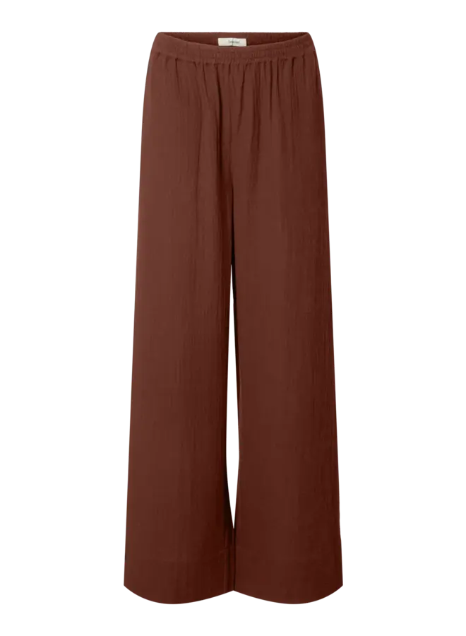 SF annie hw wide pant cherry