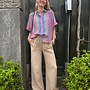 By Bar S26F sunny rainbow pleats blouse