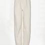 Dante6 S26F brave fringed barrel leg jeans ivory